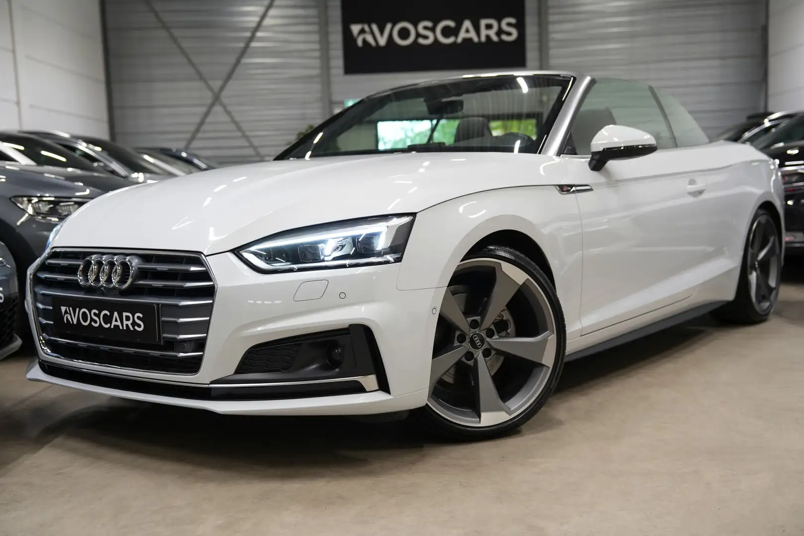 Audi A5 Cabriolet 40 TFSI 3x S Line * RS Stoelen - 360 Cam Wit - 1