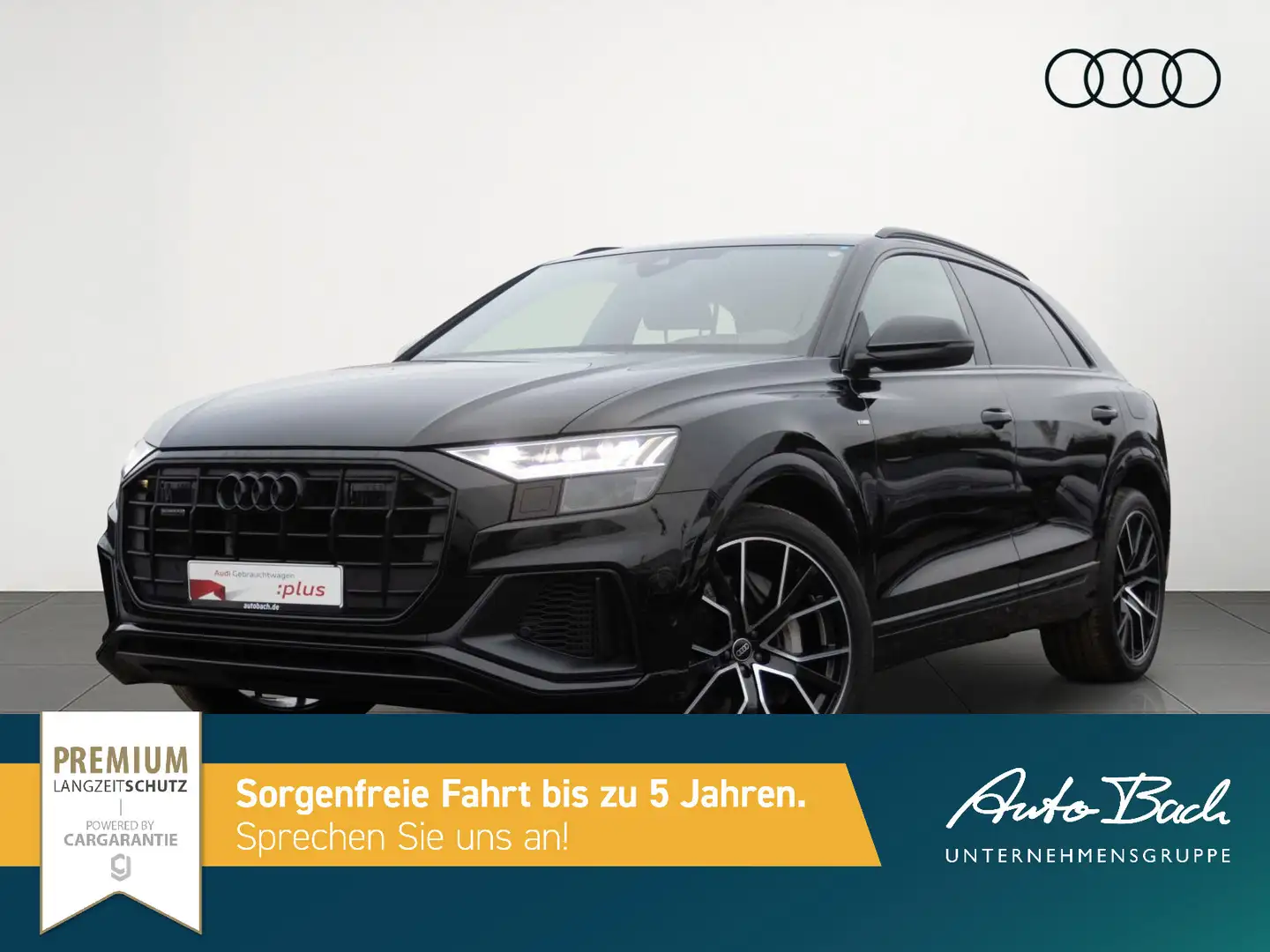 Audi Q8 S line TFSI e Navi LED HuD Standklima Panoram Schwarz - 2