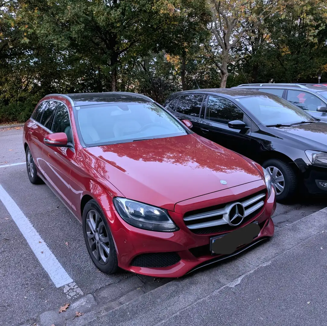 Mercedes-Benz C 200 d T Avantgarde Rot - 1