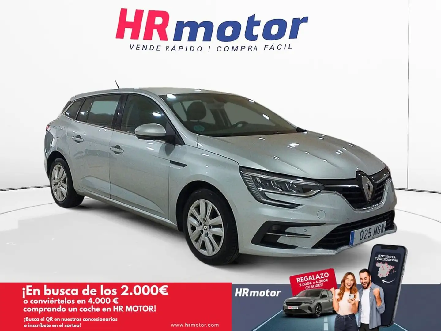Renault Megane Equilibre Grijs - 1