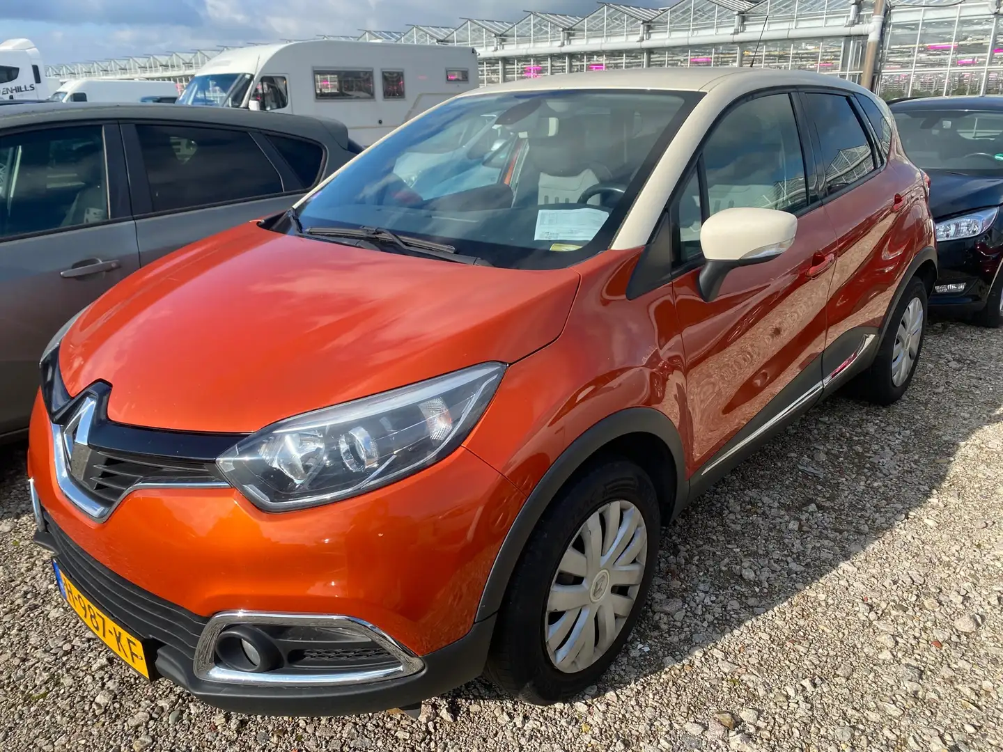 Renault Captur 1.2 TCe Dynamique * AUTOMAAT * Motor Problem !! Orange - 1