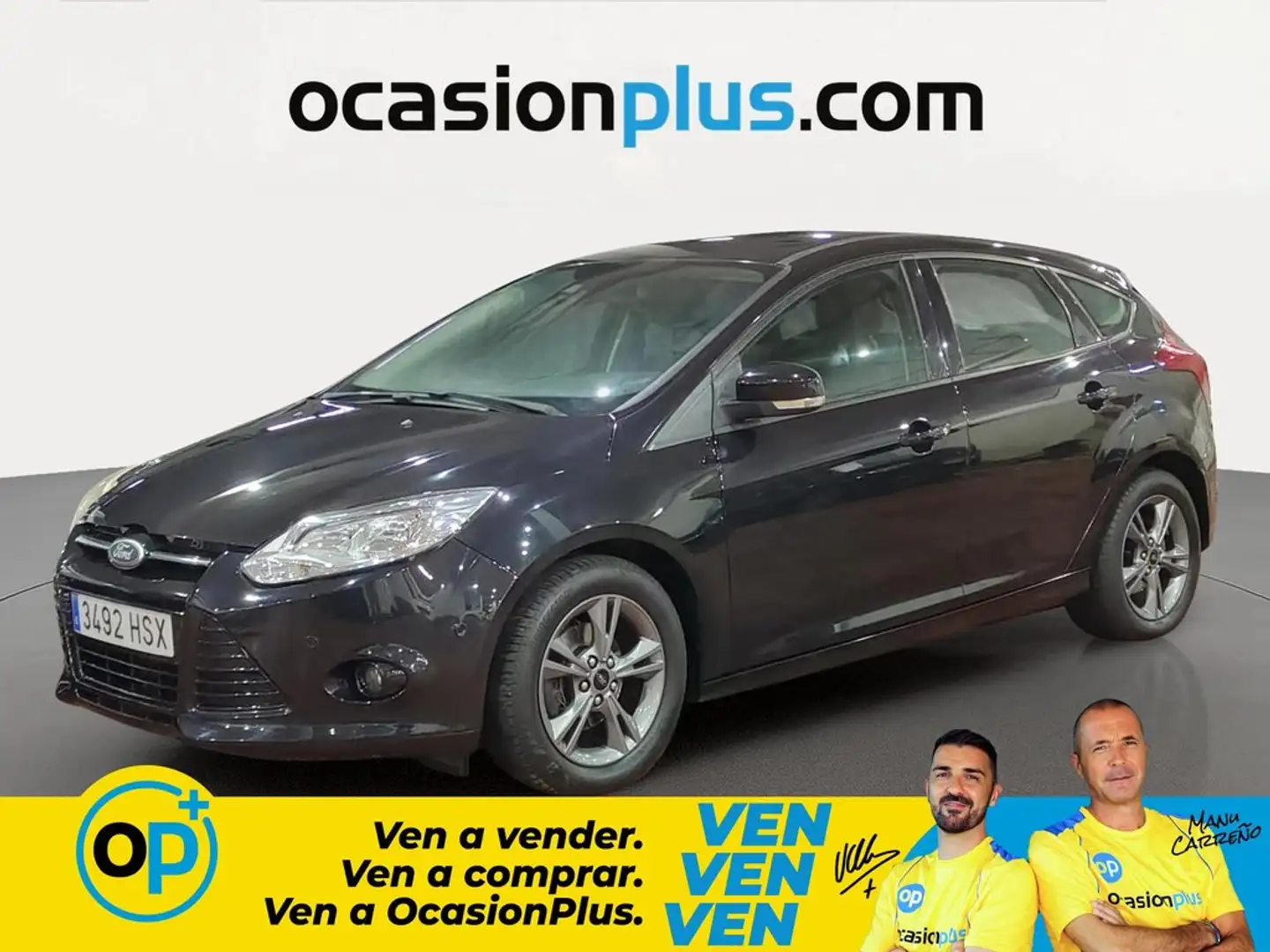 Ford Focus 1.0 Ecoboost Auto-S&S Trend 125 Gris - 1