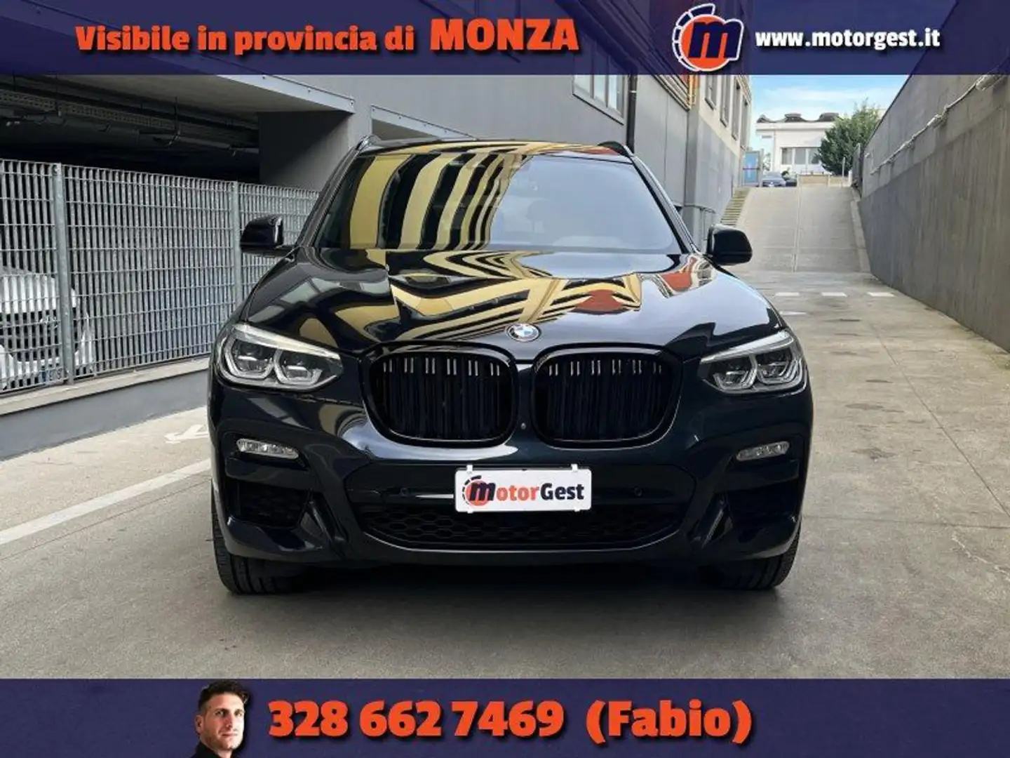 BMW X3 xDrive20d Msport Blu/Azzurro - 2