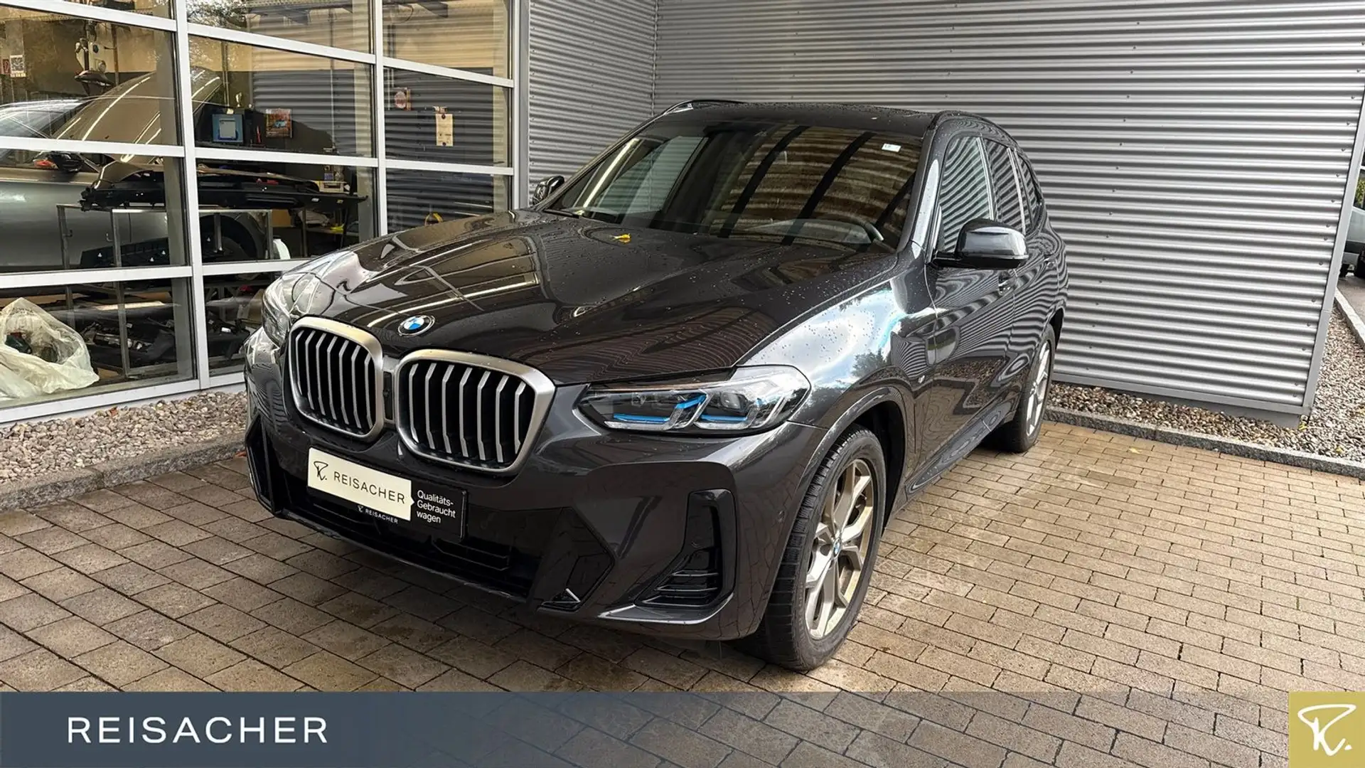 BMW X3 xDrive 30d M-Sport HUD 360° ACC Laser AHK Grau - 1