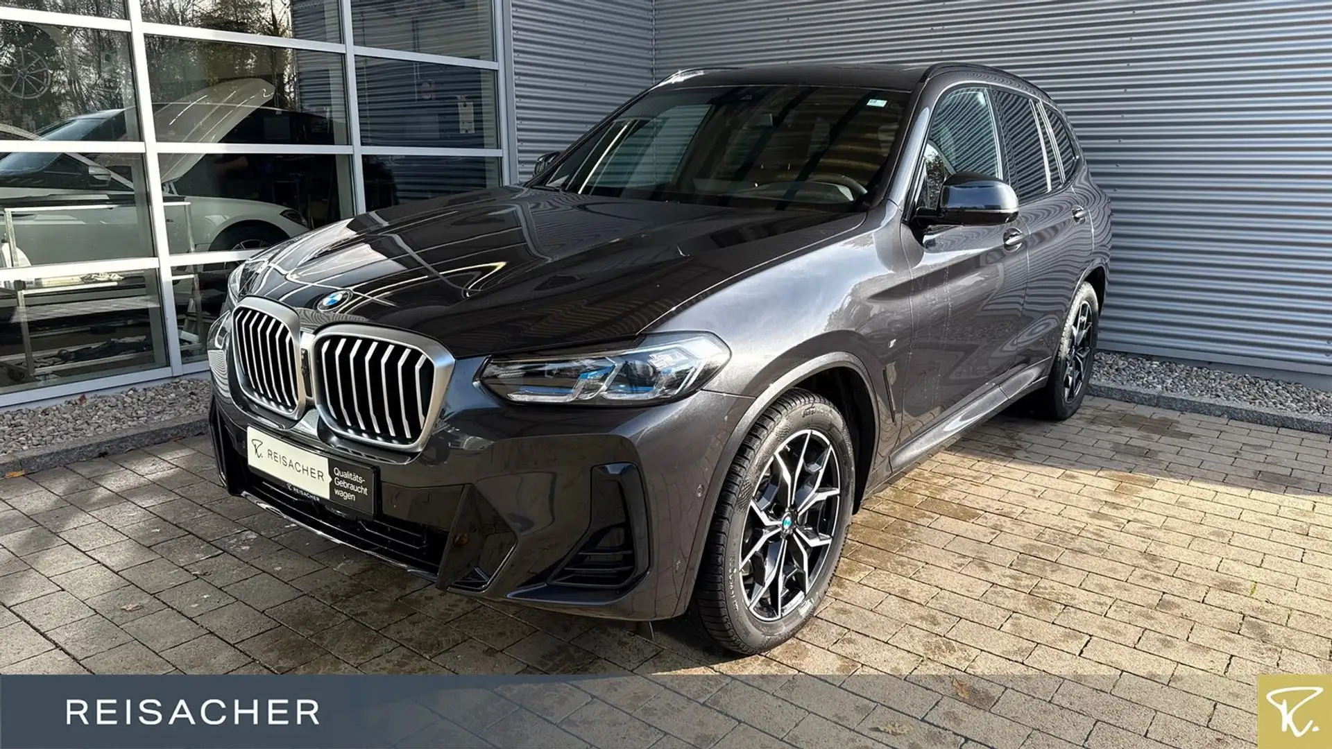 BMW X3 xDrive 30d M-Sport HUD 360° ACC Laser AHK Grau - 1