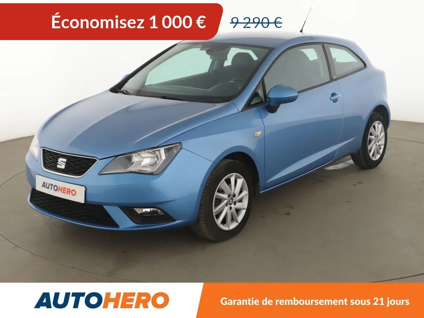 SEAT Ibiza SC 1.2 TSI Style ITE Bleu - 1