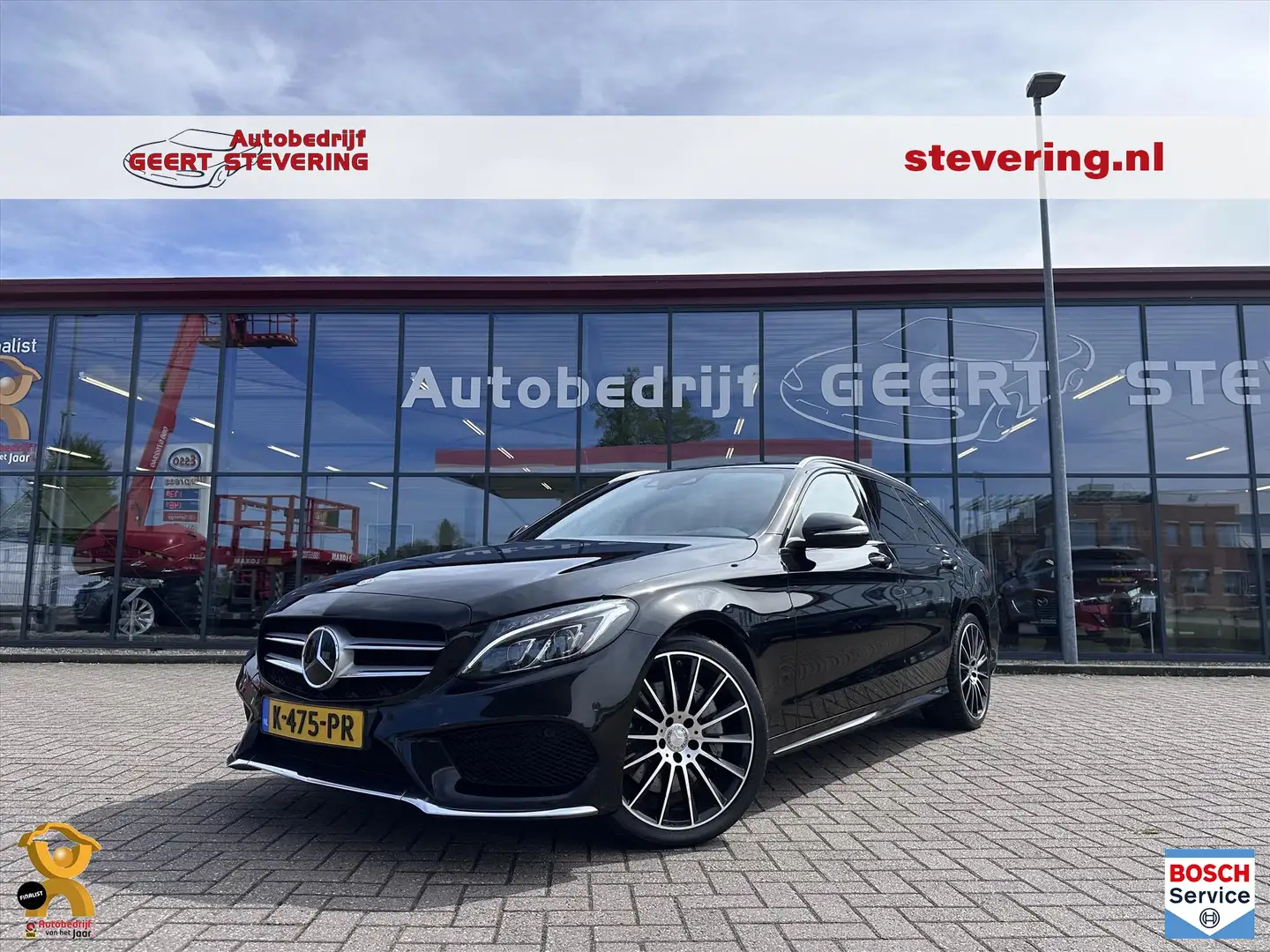Mercedes-Benz C 400 Estate C400 333pk 4MATIC / AMG Line / Luchtvering Noir - 1