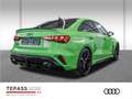 Audi RS3 Limousine 2.5 TFSI QUATTRO KERAMIK PANO NAVI DYNAM Grün - thumbnail 2