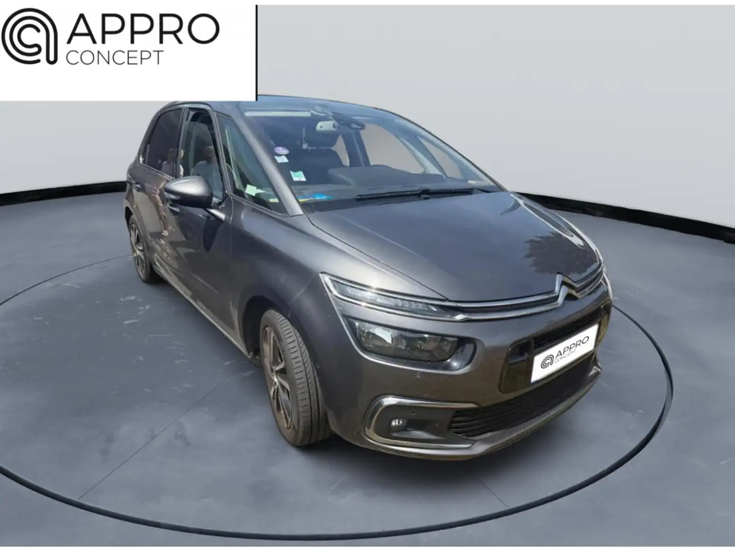 Citroen C4 Picasso C4 SpaceTourer 1.2 PureTech 12V - 130 S\u0026S MONOSPACE Feel PHASE 2 Gris - 2
