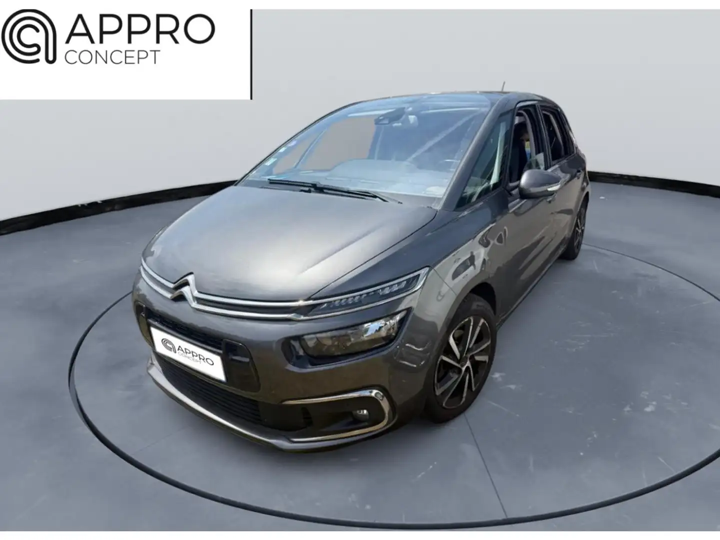 Citroen C4 Picasso C4 SpaceTourer 1.2 PureTech 12V - 130 S\u0026S MONOSPACE Feel PHASE 2 Gris - 1