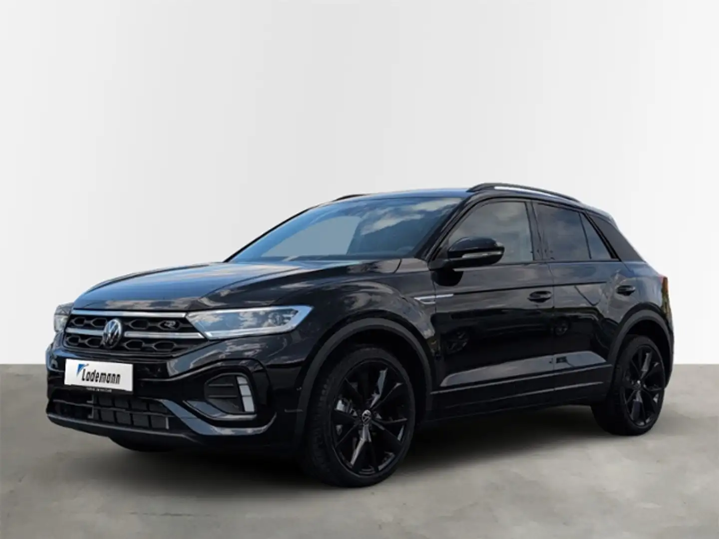 Volkswagen T-Roc 1.5 TSI R-Line LED+NAVI+RFK+ACC+SHZ+PDC Schwarz - 2