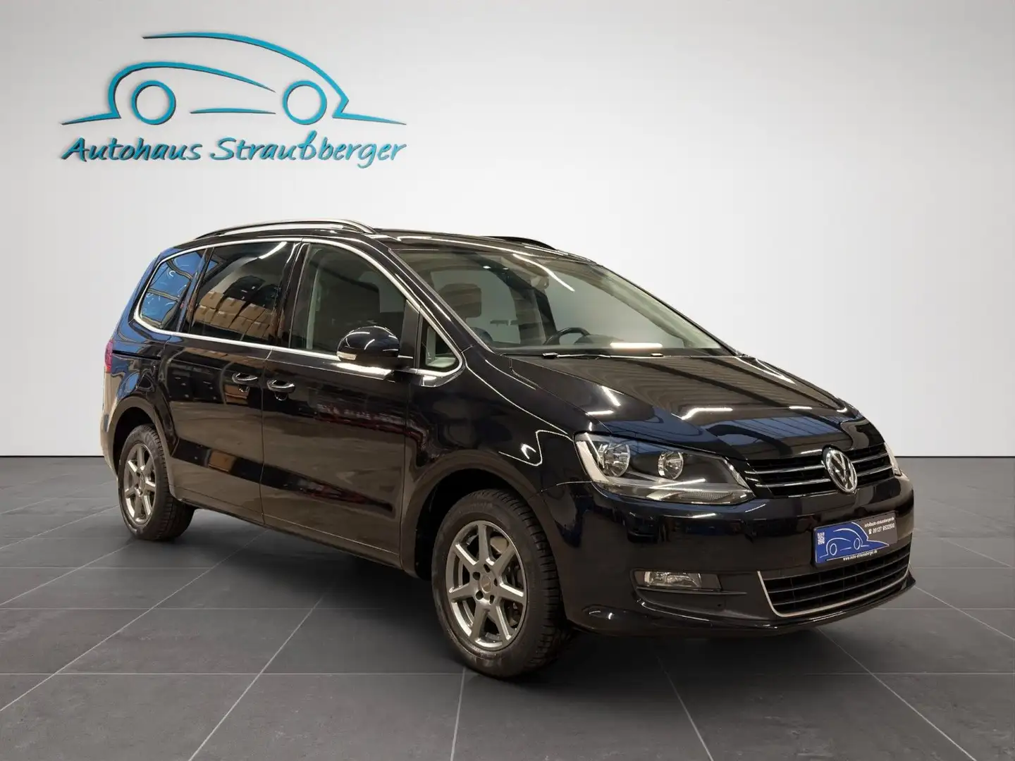 Volkswagen Sharan /SHZ/ Klima 3-Zonen/PDC/TEMP/NAVI Schwarz - 2