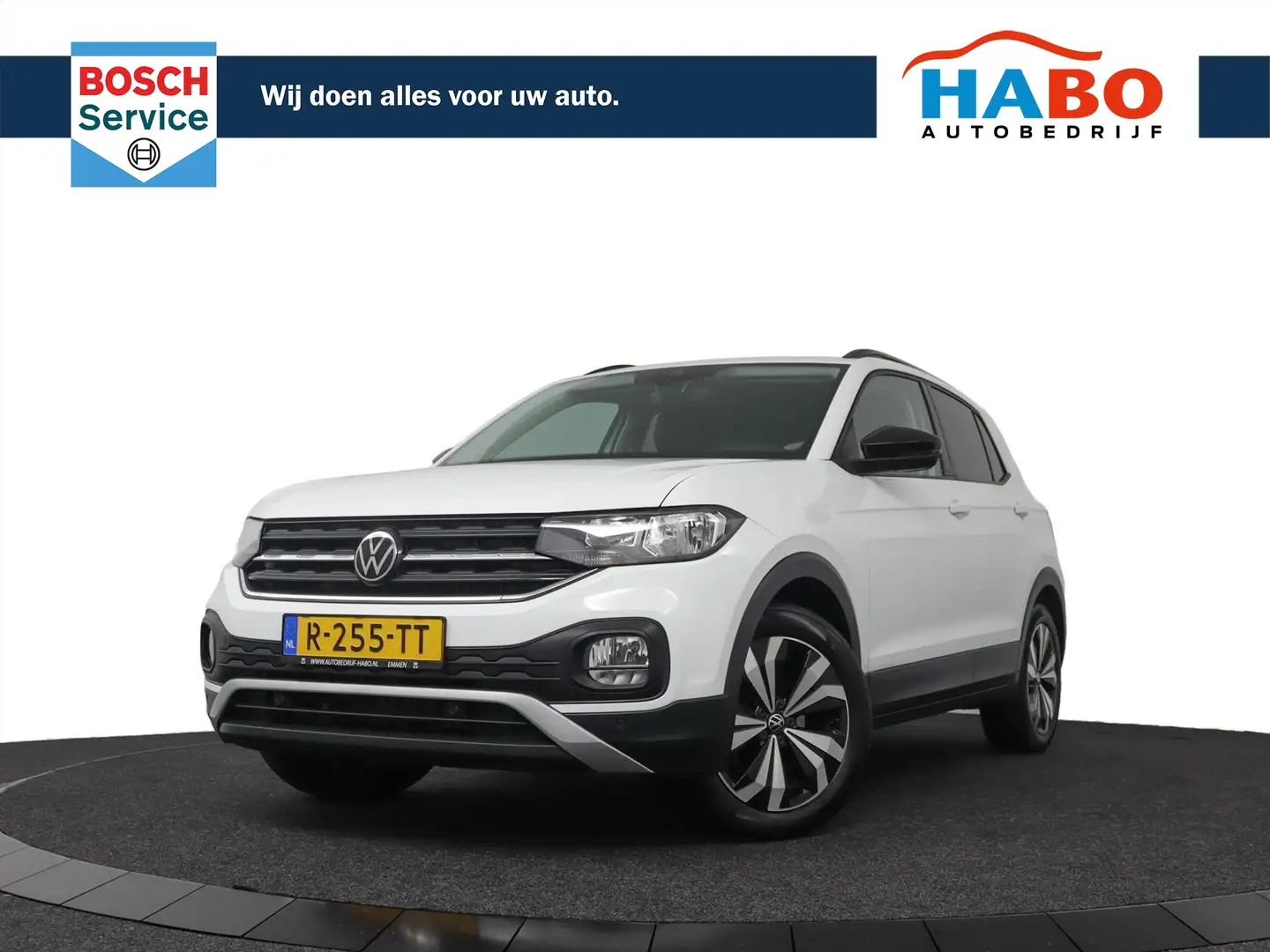 Volkswagen T-Cross 1.0 TSI LIFE AC/ADAPTIVE.CRUISE/NAV/CAMERA/TREKHAA Wit - 1