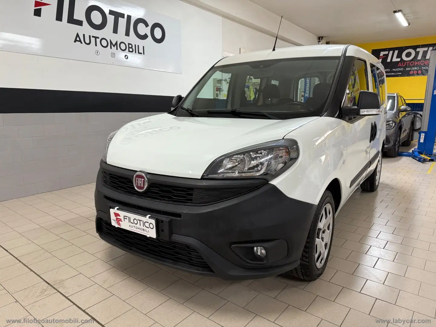 Fiat Doblo 1.3 MJT 95CV S&S PC Combi N1 Easy 5 POSTI N1 (AUTO Blanc - 1