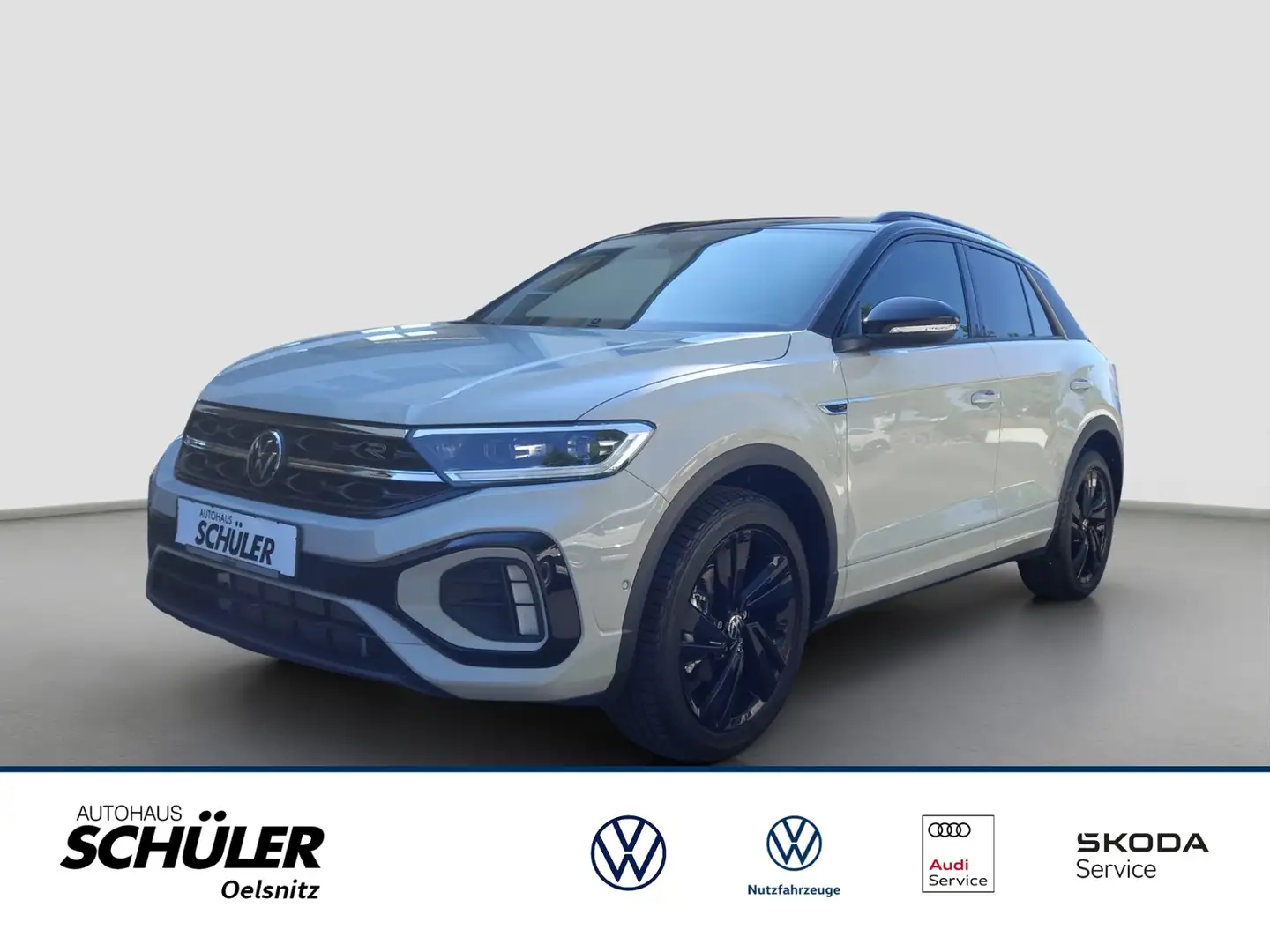 Volkswagen T-Roc 1.5TSI R-LINE BLACK*AHK*LED-PLUS*RFK*ACC Grau - 1