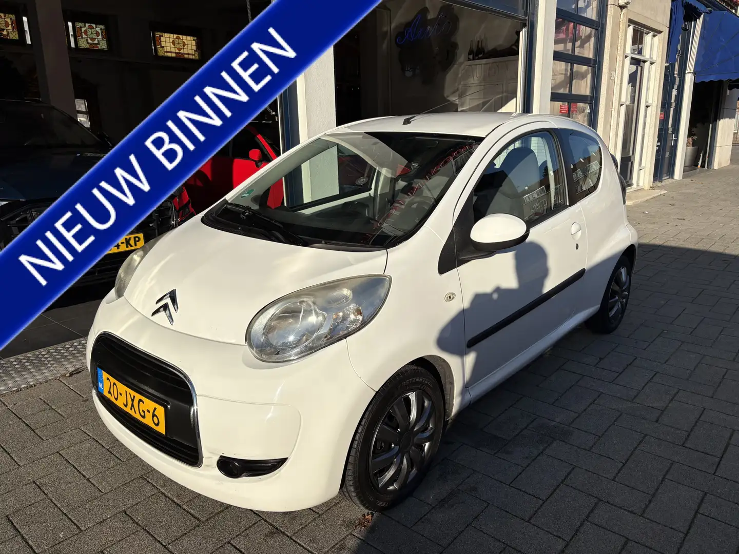 Citroen C1 1.0-12V Ambiance AIRCO/NW APK 10-2026 Bianco - 1