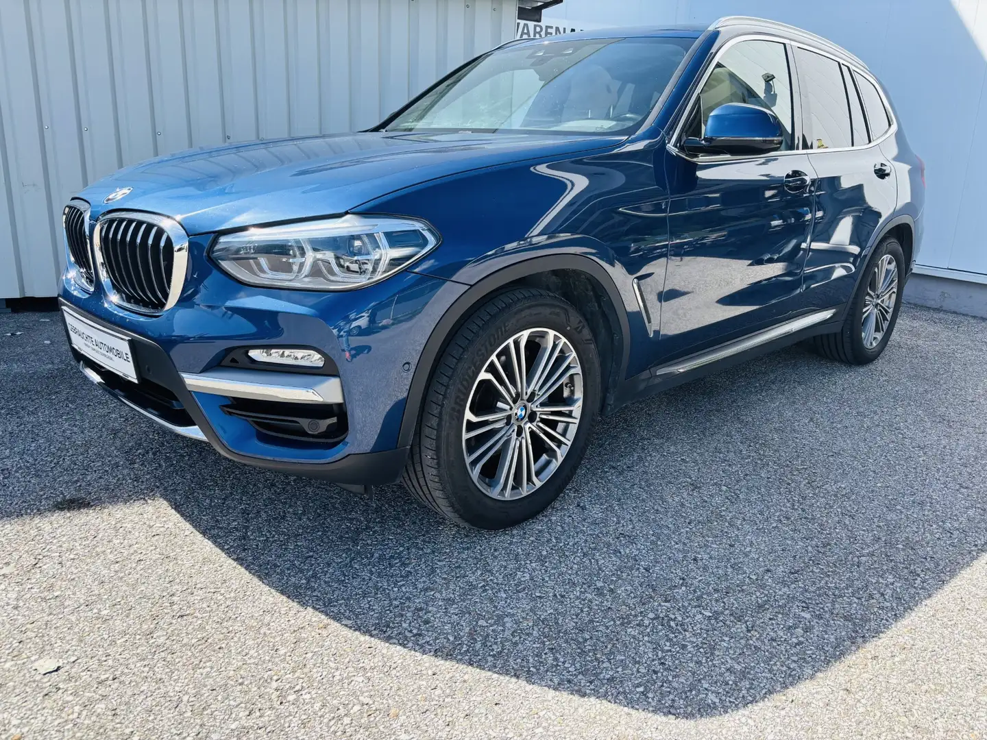BMW X3 X3 xDrive20d Bleu - 1