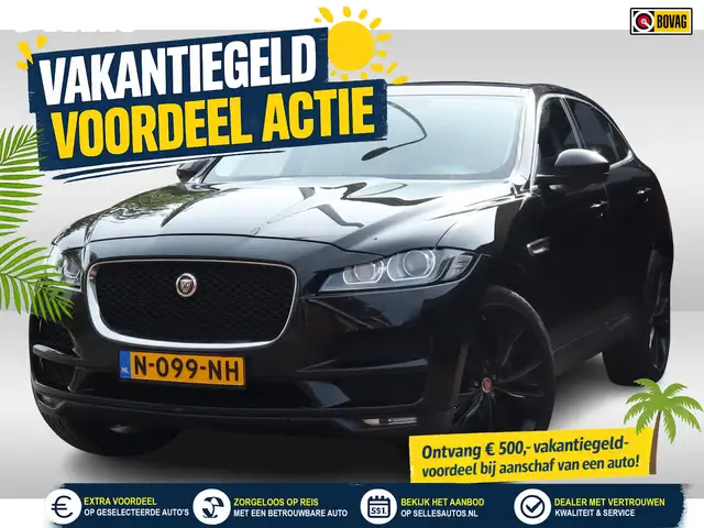 Jaguar F-Pace 3.0 Portfolio AWD 30d Navigatie | Leder | bi- Xeno