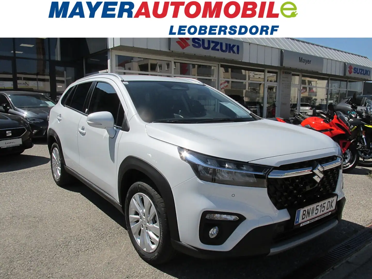 Suzuki S-Cross 1,4 Hybrid ALLGRIP shine Aut. Weiß - 1