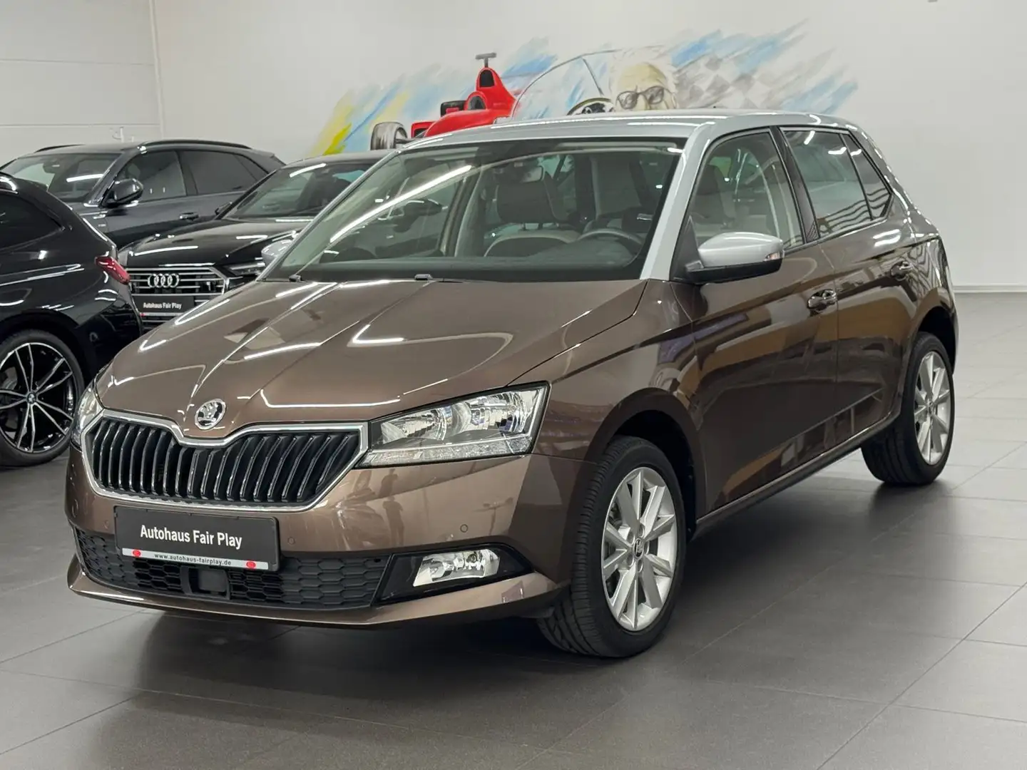 Skoda Fabia Style Carplay/NAVI/KAMERA/1.HAND/U-FREI! Braun - 1