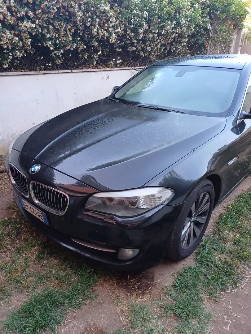 BMW 520 520d Touring Business auto Nero - 2