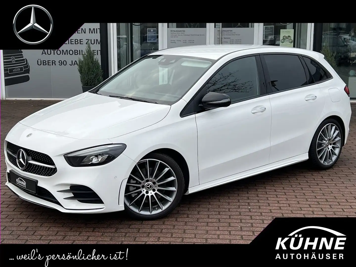 Mercedes-Benz B 250 AMG Night KeylessGo+AHK+EASY+Standheizung! Weiß - 1