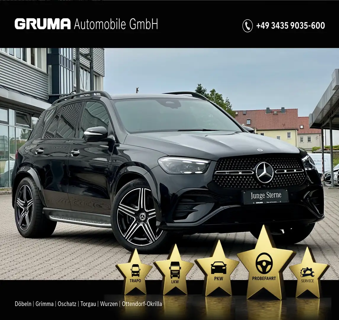 Mercedes-Benz GLE 580 GLE 580 4M AMG+Night+Pano+Airmatic+AHK+Keyless++ Negru - 1