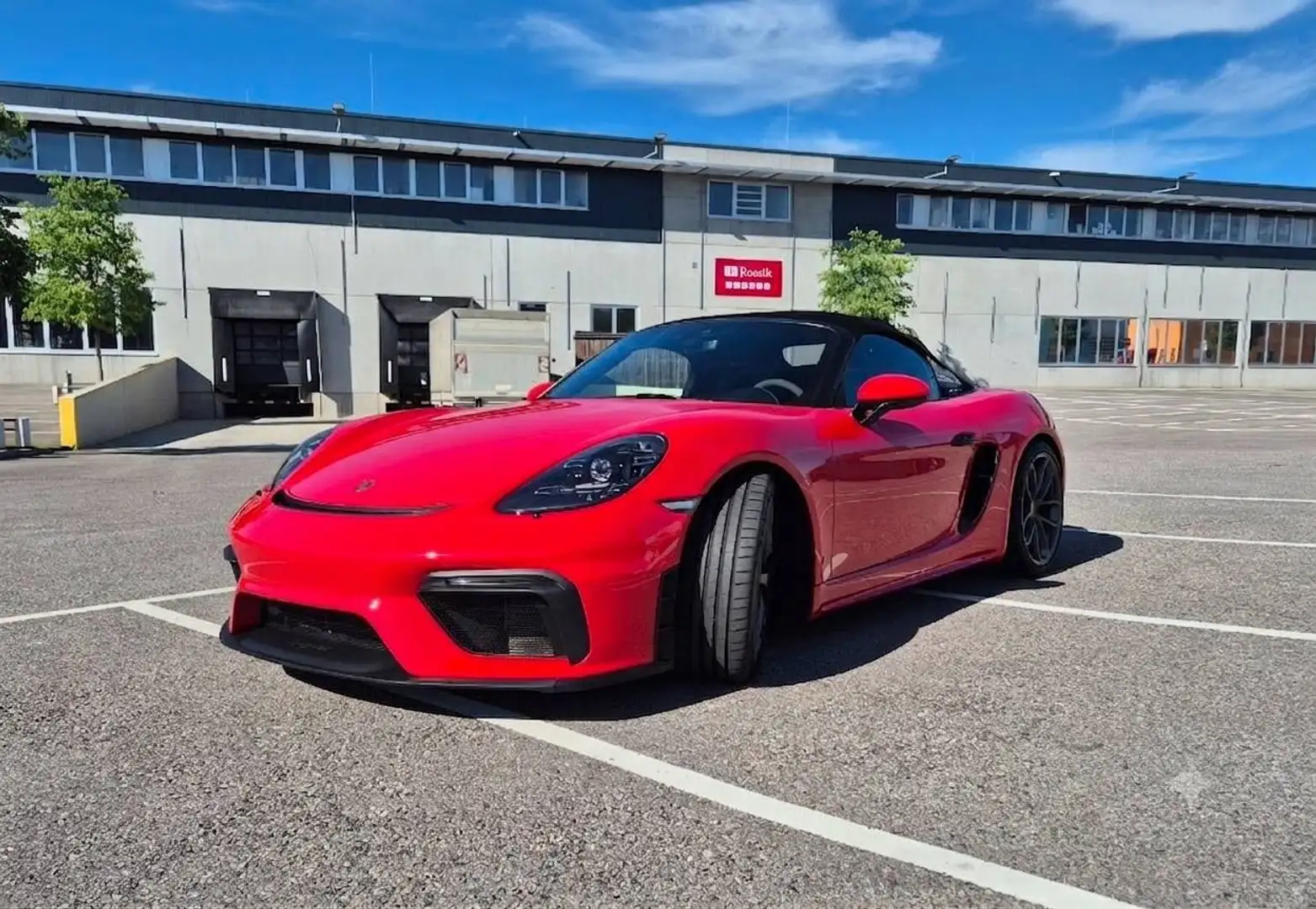 Porsche Boxster 718 Spyder PDK Rot - 1