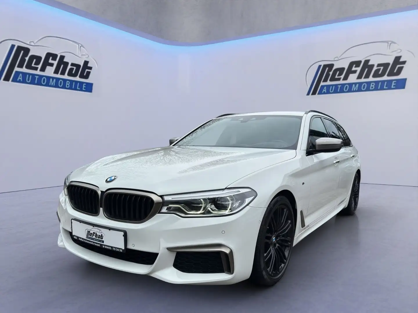 BMW 550 D Touring*xDriv*HUD*AMBIE*M-PACKET*K-GO*LASE Weiß - 2