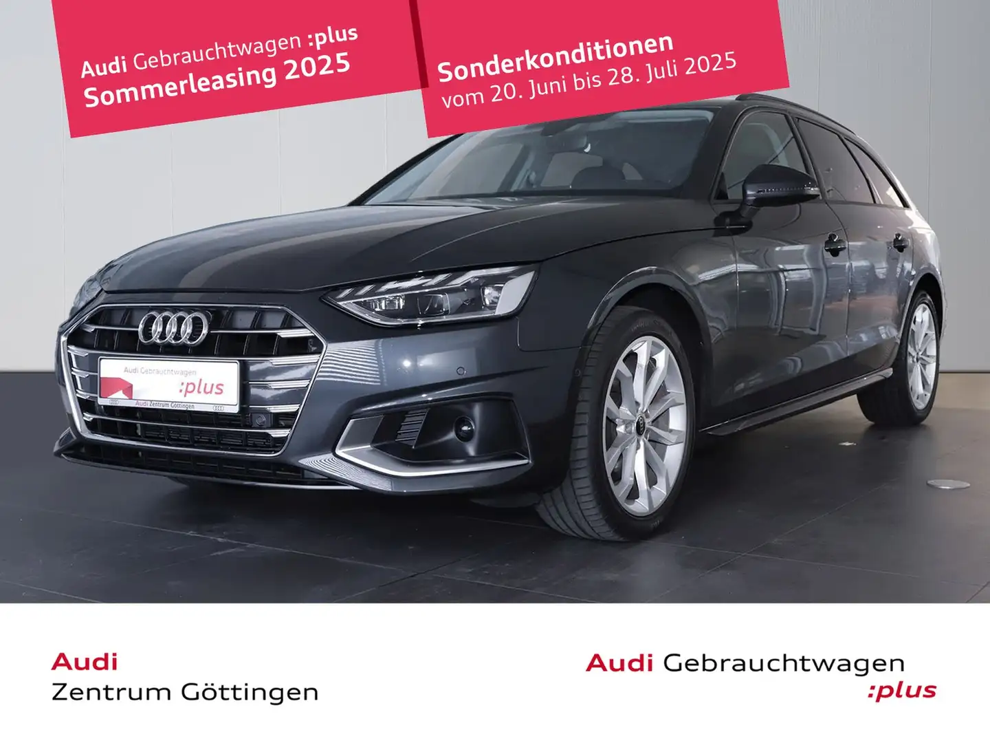 Audi A4 Avant 35 TDI S tronic advanced +LED+ACC+SOUND Grijs - 1