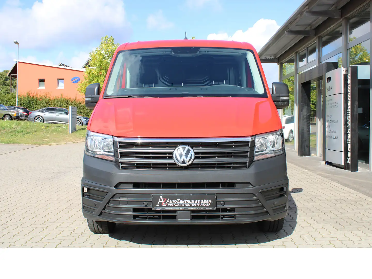 Volkswagen Crafter 2.0 TDI mittellang DSG*PDC*TEMP*SHZ Rot - 2