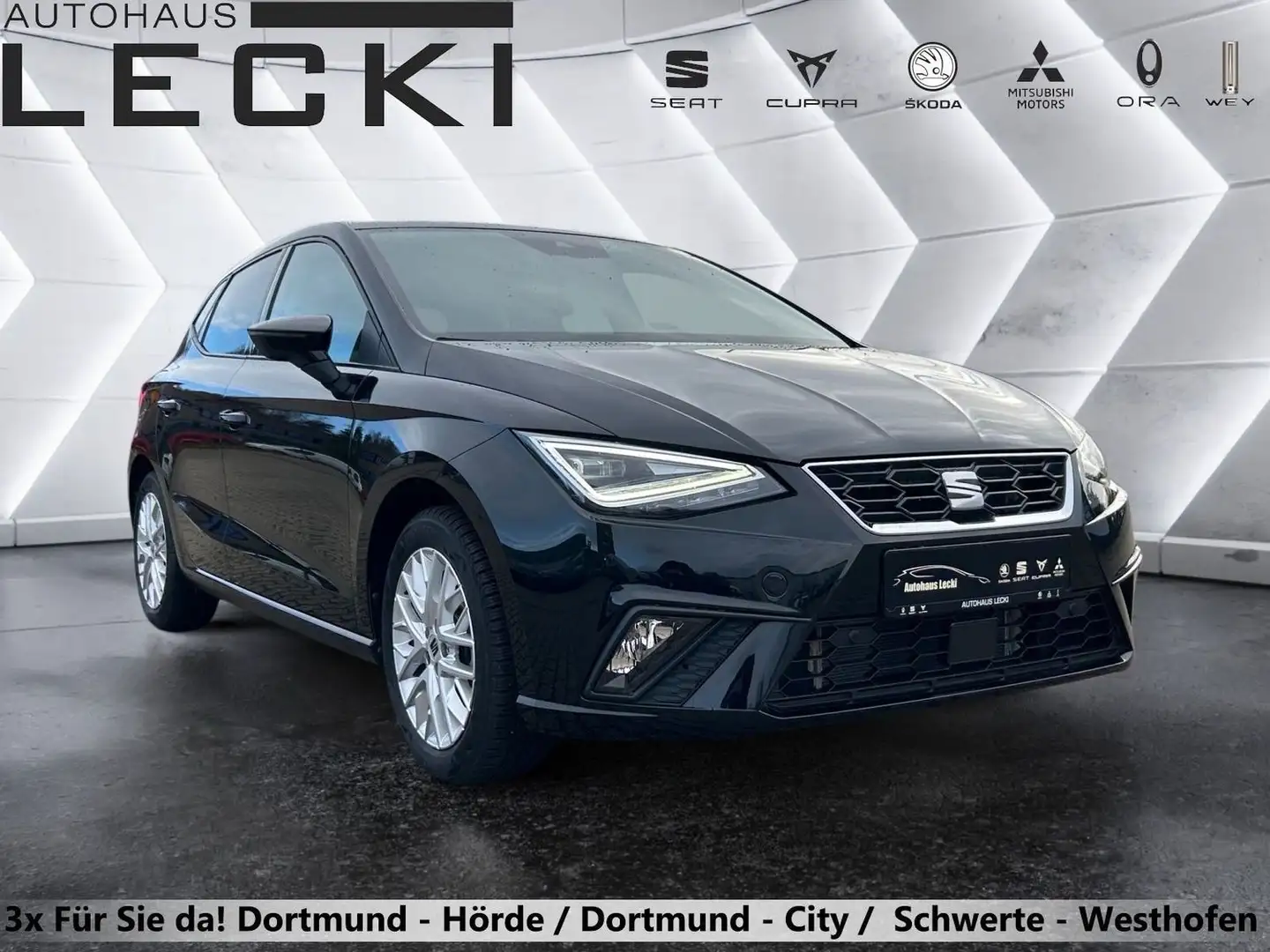 SEAT Ibiza FR 1.0 TSi 85KW *NAVI*LED*PDC*KAMERA*SHZ*4SEASON Schwarz - 1