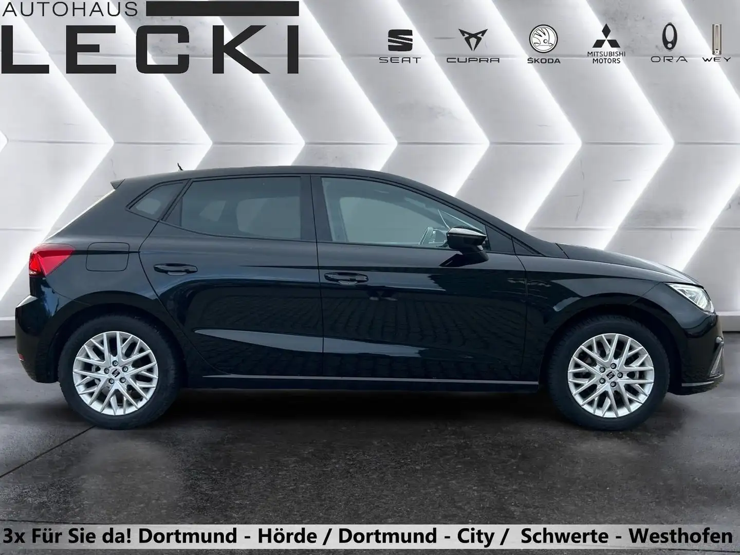 SEAT Ibiza FR 1.0 TSi 85KW *NAVI*LED*PDC*KAMERA*SHZ*4SEASON Schwarz - 2