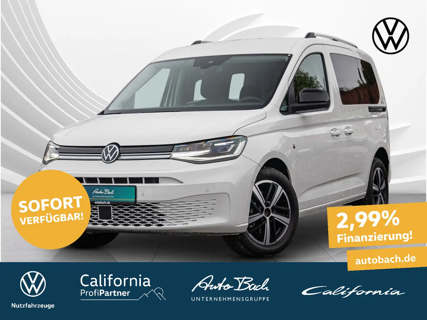 Volkswagen Caddy 1.5 TSI "GOAL" AHK | LED | Winterpaket Weiß - 1