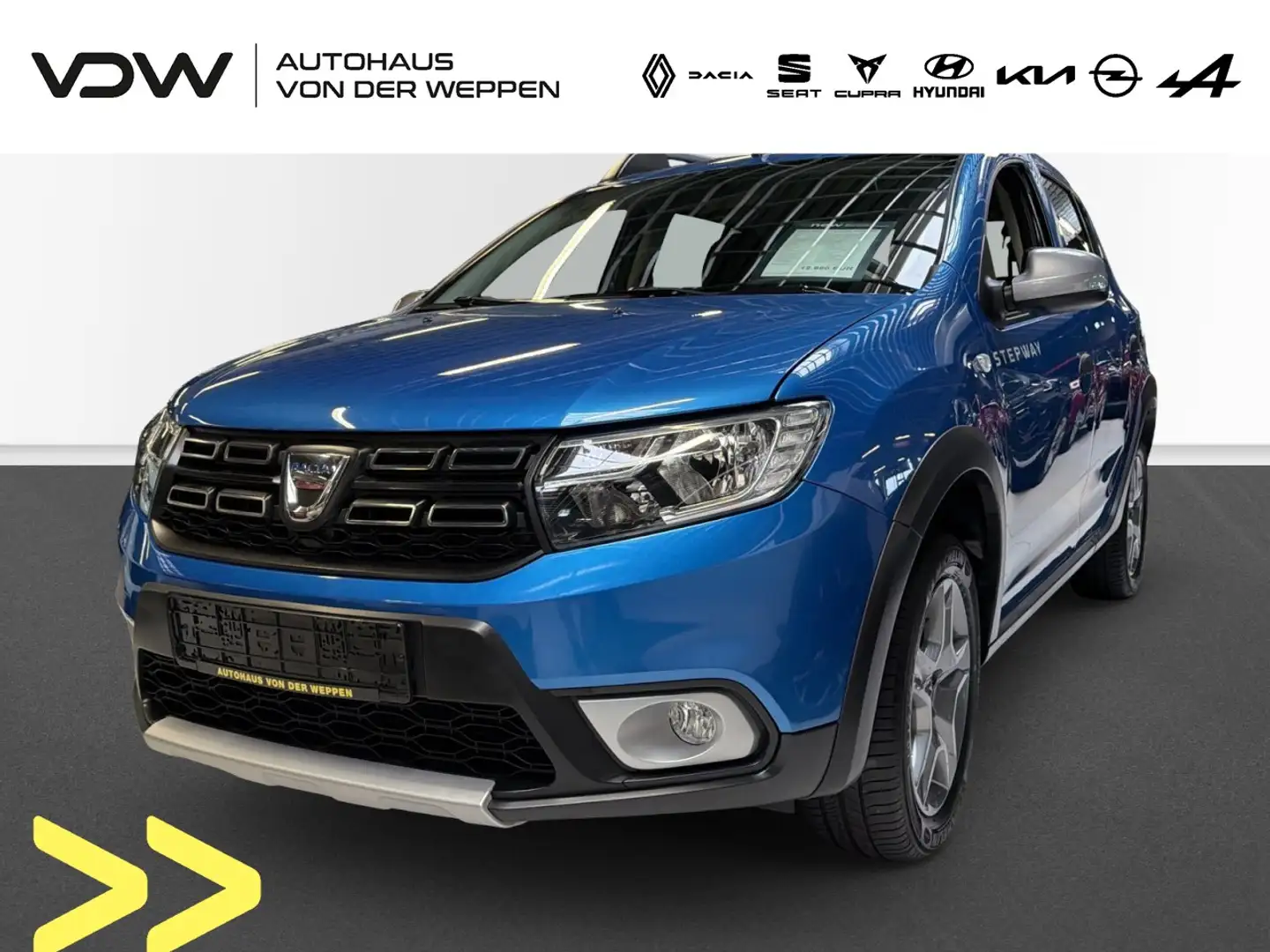 Dacia Sandero II Stepway Anniversary 0.9 TCe Klima Navi Bleu - 1
