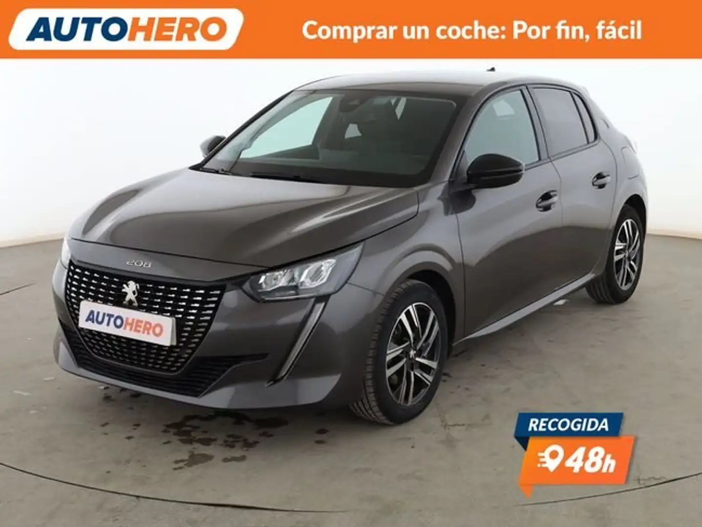 Peugeot 208 1.2 PureTech Allure Gris - 1