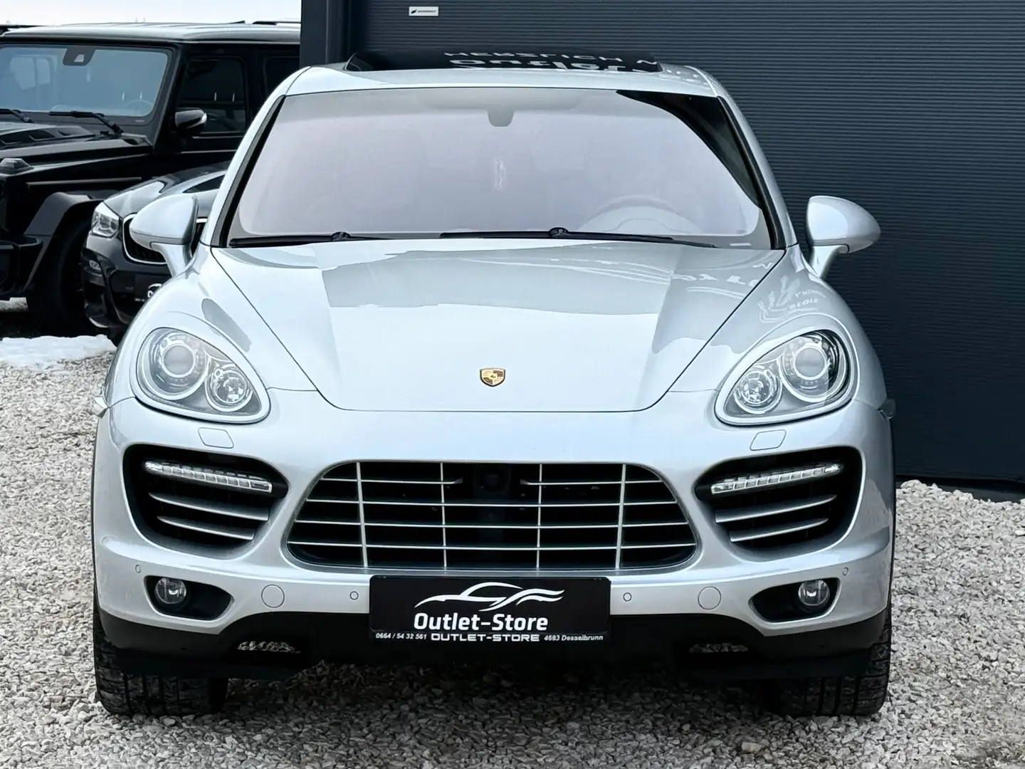 Porsche Cayenne Turbo*Techart-Magnum*Burmester High End*Panorama* Grau - 2
