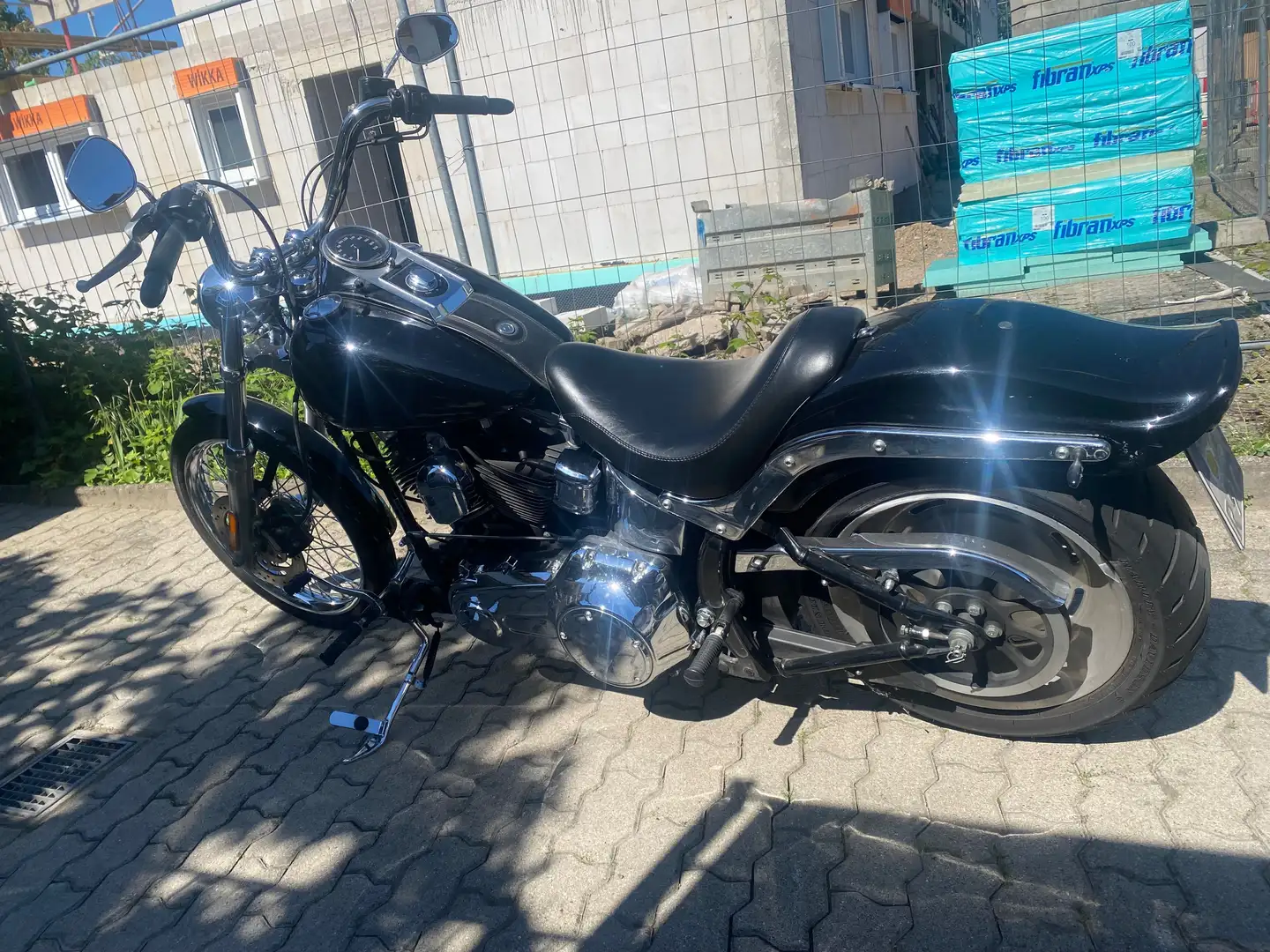 Harley-Davidson F/J FXSTC Noir - 1