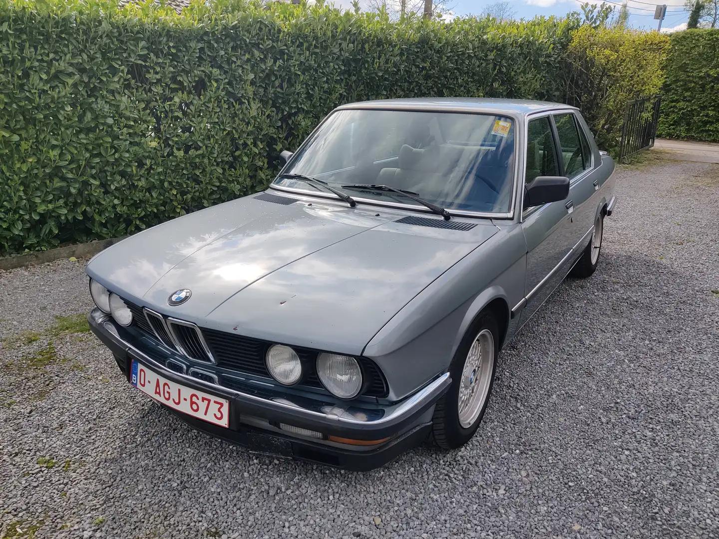 BMW 525 e28 Zilver - 1