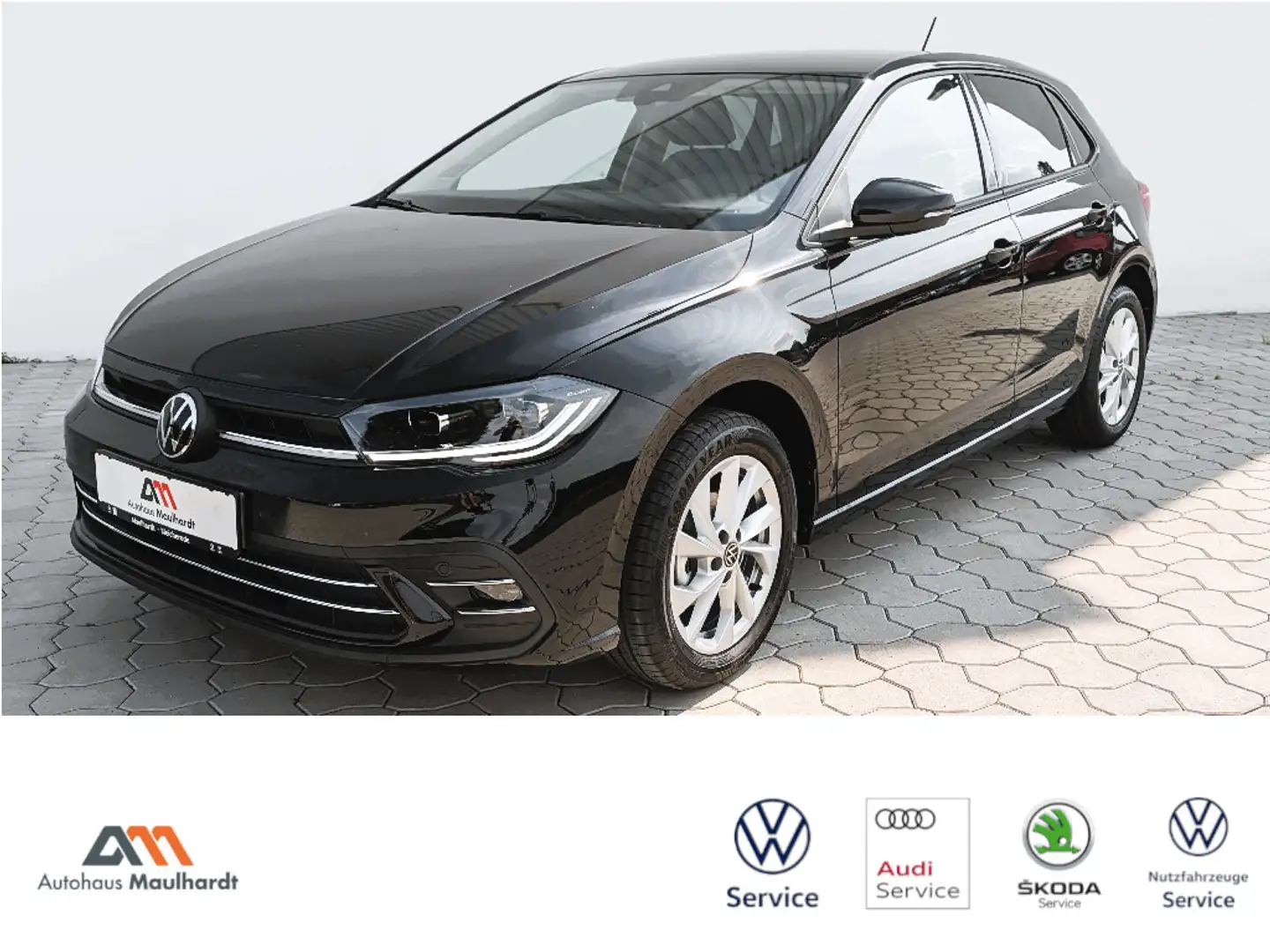 Volkswagen Polo Style 1.0 TDI,DSG,ACC,Navi,LED Matrix,Climatronic Schwarz - 1