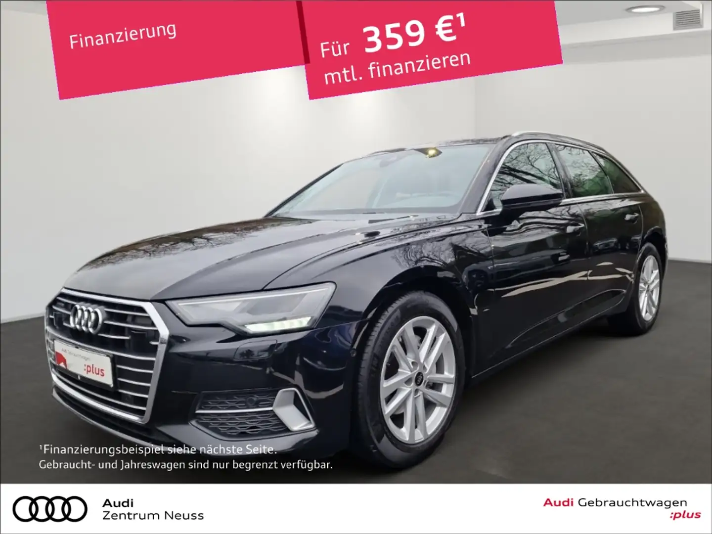 Audi A6 Avant 40 TDI quattro sport ACC CARPLAY KAMERA Ansc Schwarz - 1