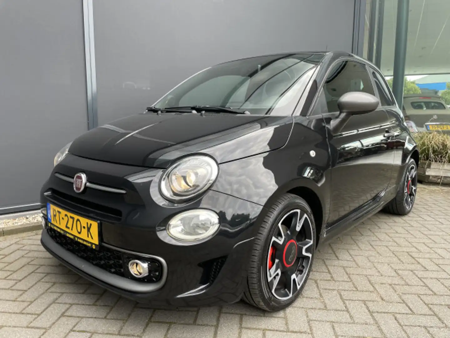 Fiat 500 0.9 TwinAir Turbo Sport Ramen elektrisch voor - U Schwarz - 2