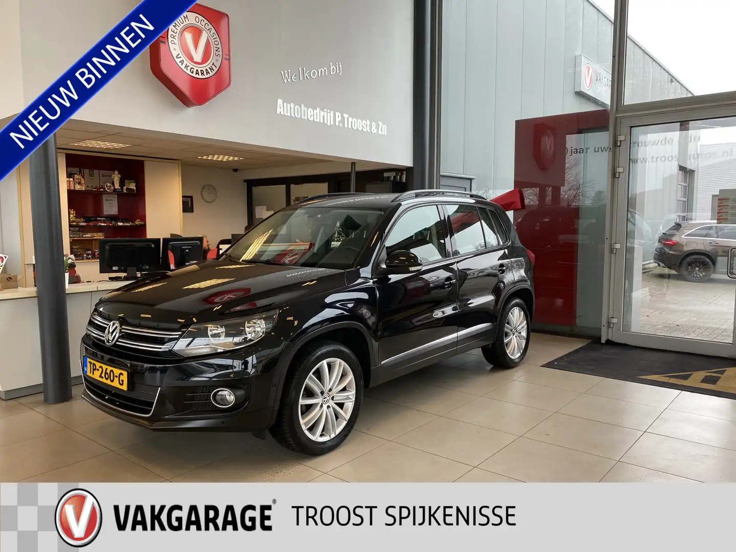 Volkswagen Tiguan 2.0 TSI Sport&Style 4Motion,Automaat,Navigatie,Ach Noir - 1