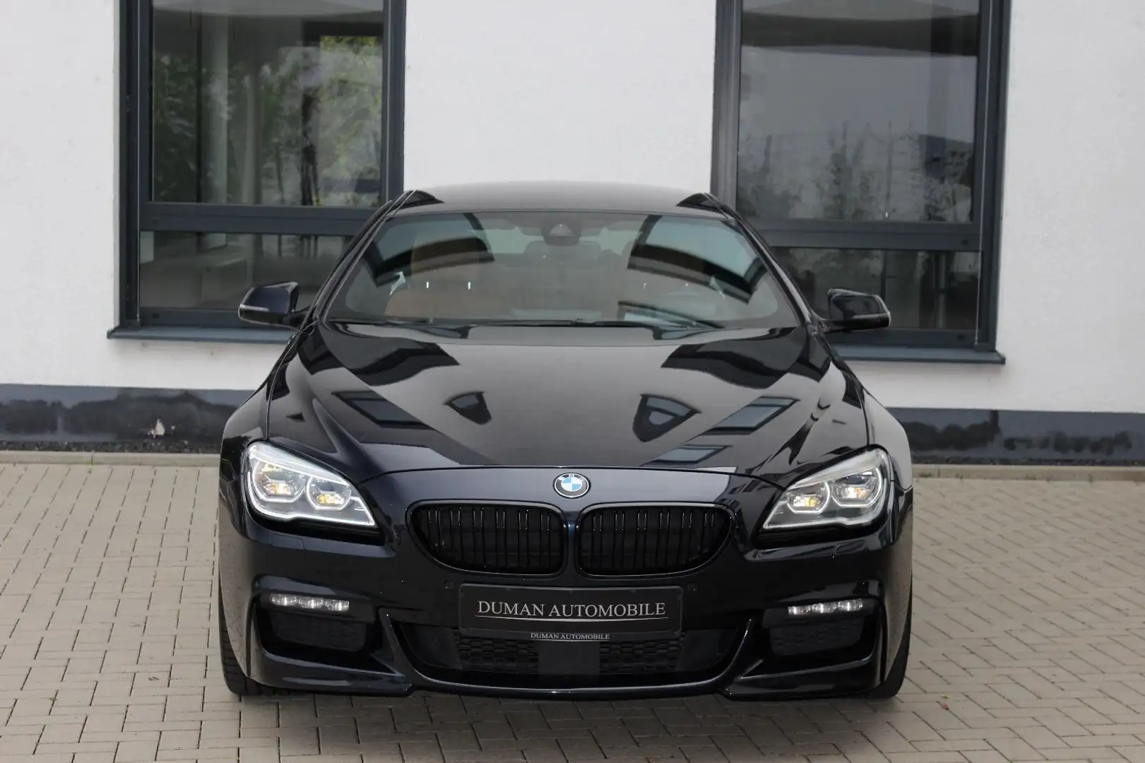 BMW 640 640d GranCoupe xDrive M-PAKET S-KLIMA AHK HUD Noir - 2