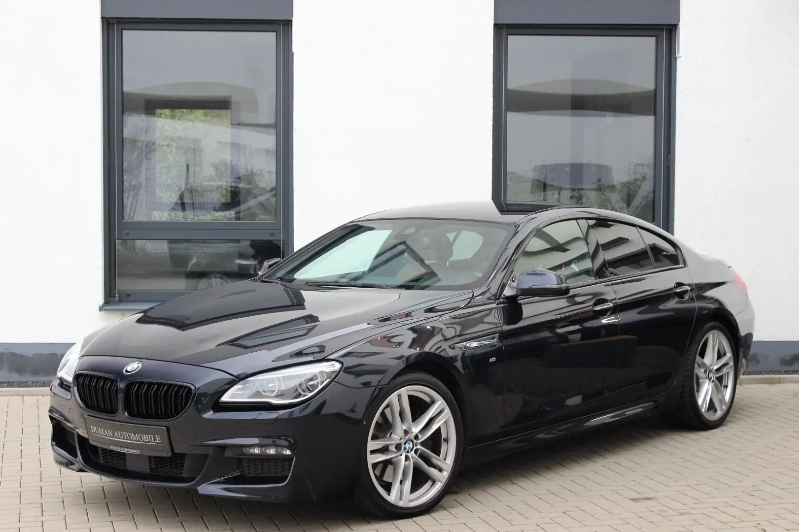 BMW 640 640d GranCoupe xDrive M-PAKET S-KLIMA AHK HUD Noir - 1