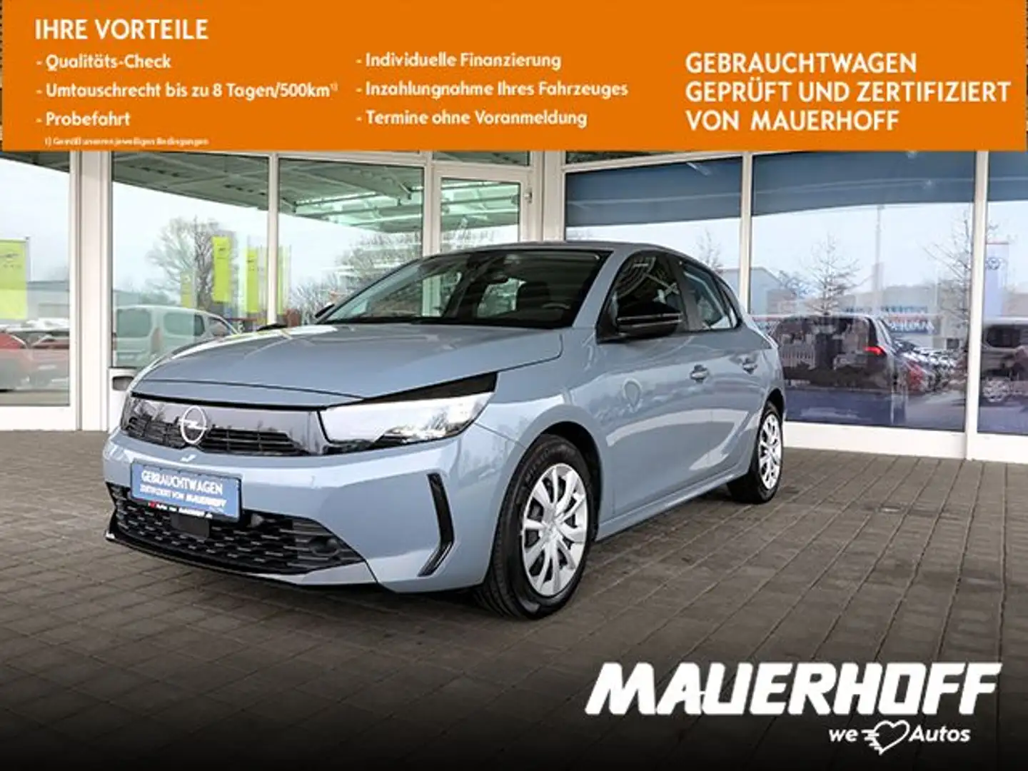Opel Corsa F EDI | Winterpaket | PDC | BT | LED | DAB Grau - 1