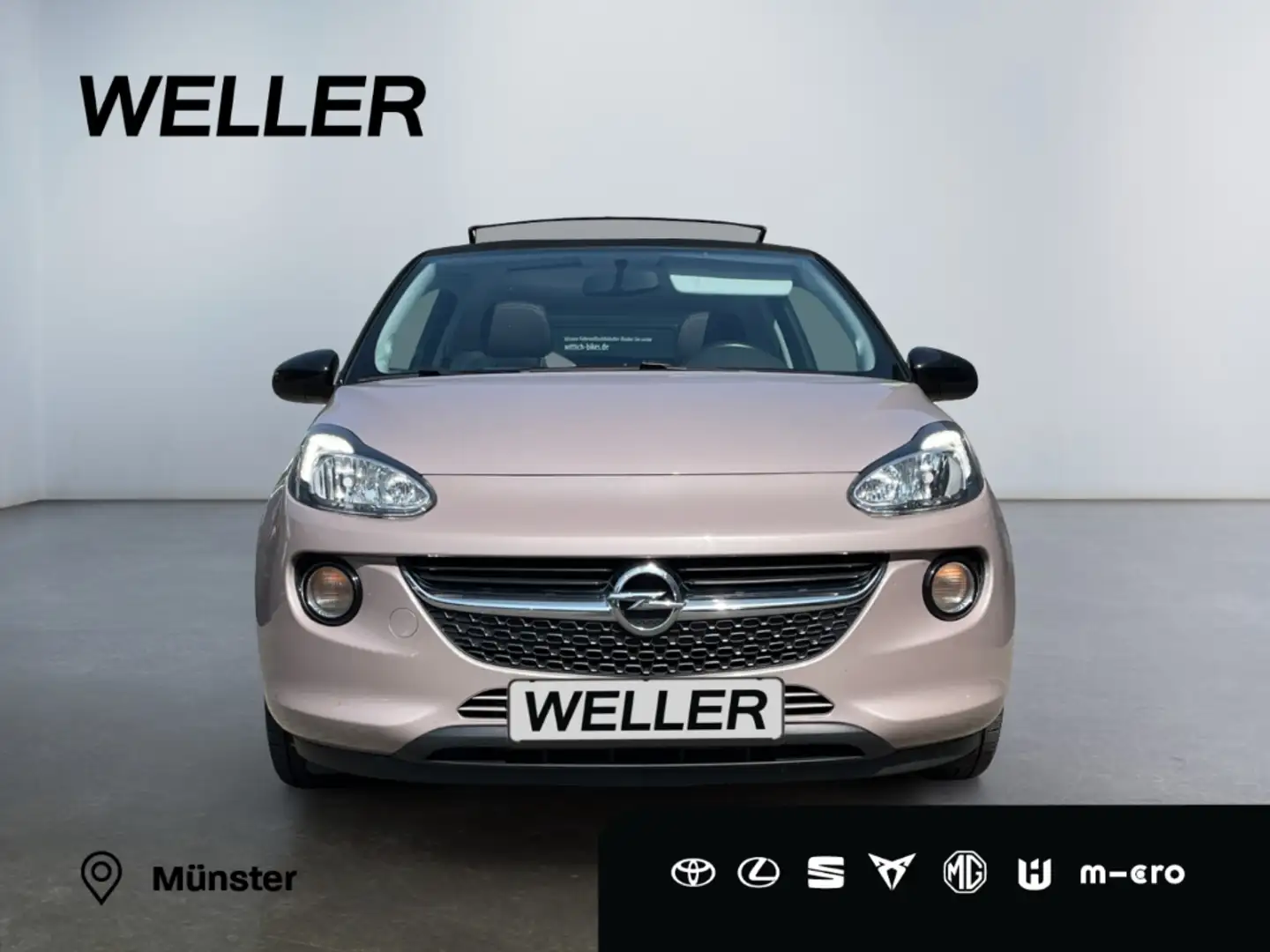 Opel Adam 1.0 Open Air *Faltdach*SHZ*PDC*Klimaaut*BT* Fioletowy - 2