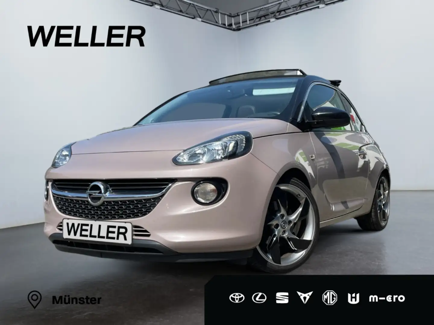 Opel Adam 1.0 Open Air *Faltdach*SHZ*PDC*Klimaaut*BT* Fioletowy - 1