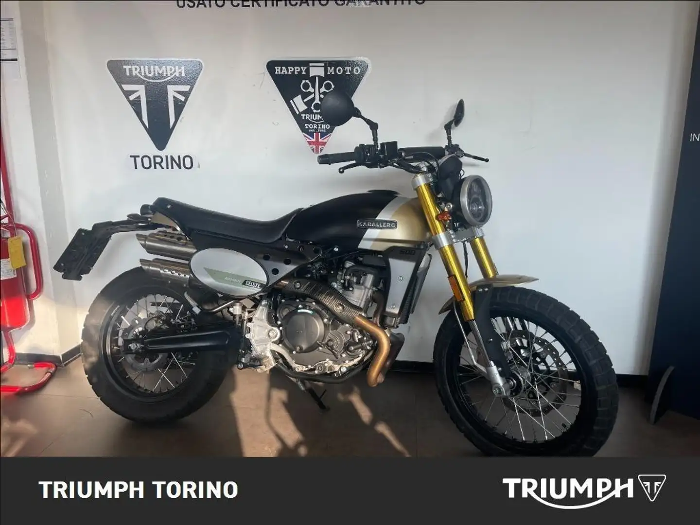Fantic Caballero 500 Scrambler Deluxe Abs E4 Grigio - 2