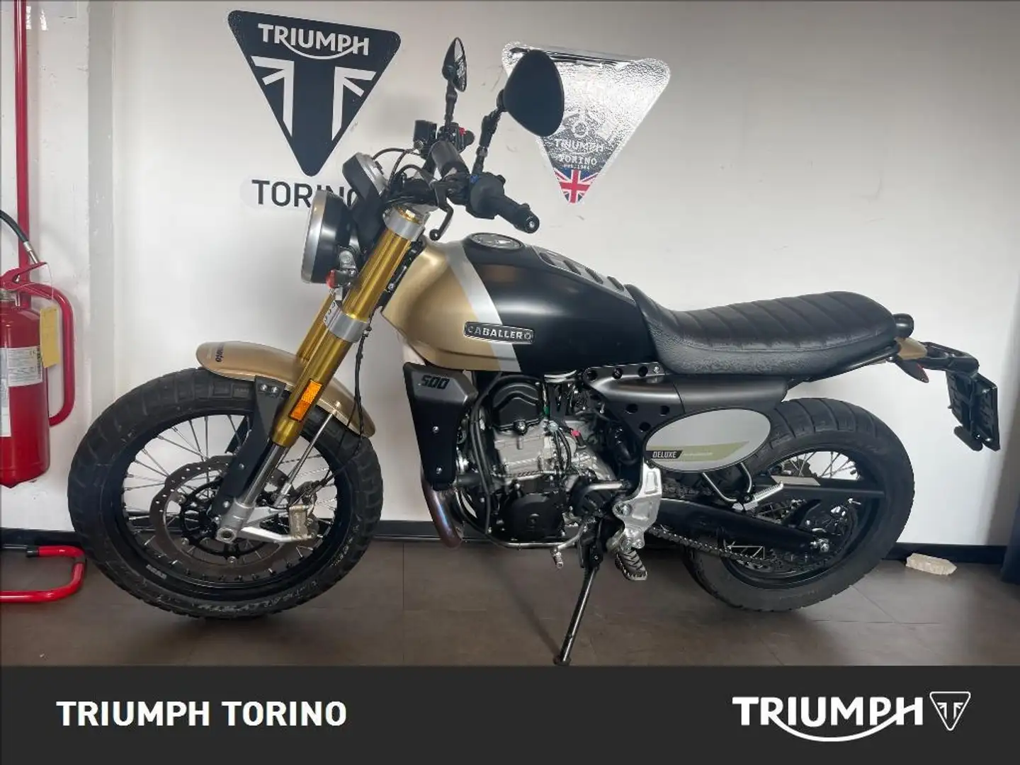 Fantic Caballero 500 Scrambler Deluxe Abs E4 Grigio - 1